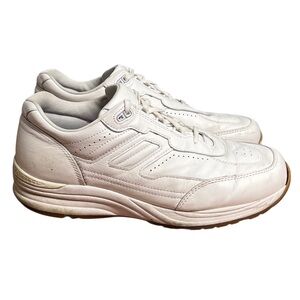 SAS Men’s Journey II White Lace Up Cushioned Genuine Leather Sneaker Sz 13 3E